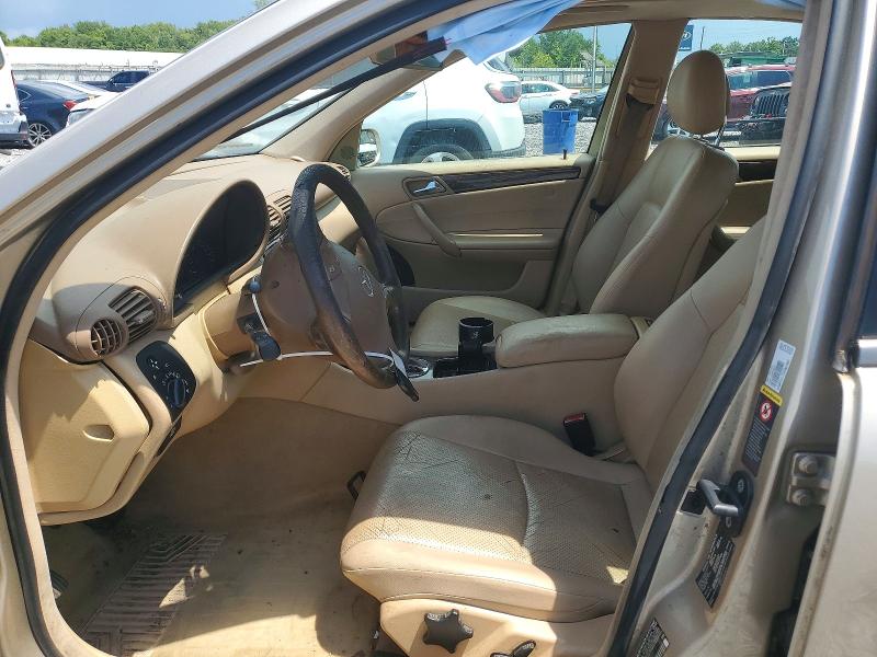 2002 Mercedes-benz C class VIN WDBRF61J12E001887 COPART salvage auction — REAR END, Al - Cert Of Title-Salvage Title, sold $225 on 2026-07-28 (photo 7)