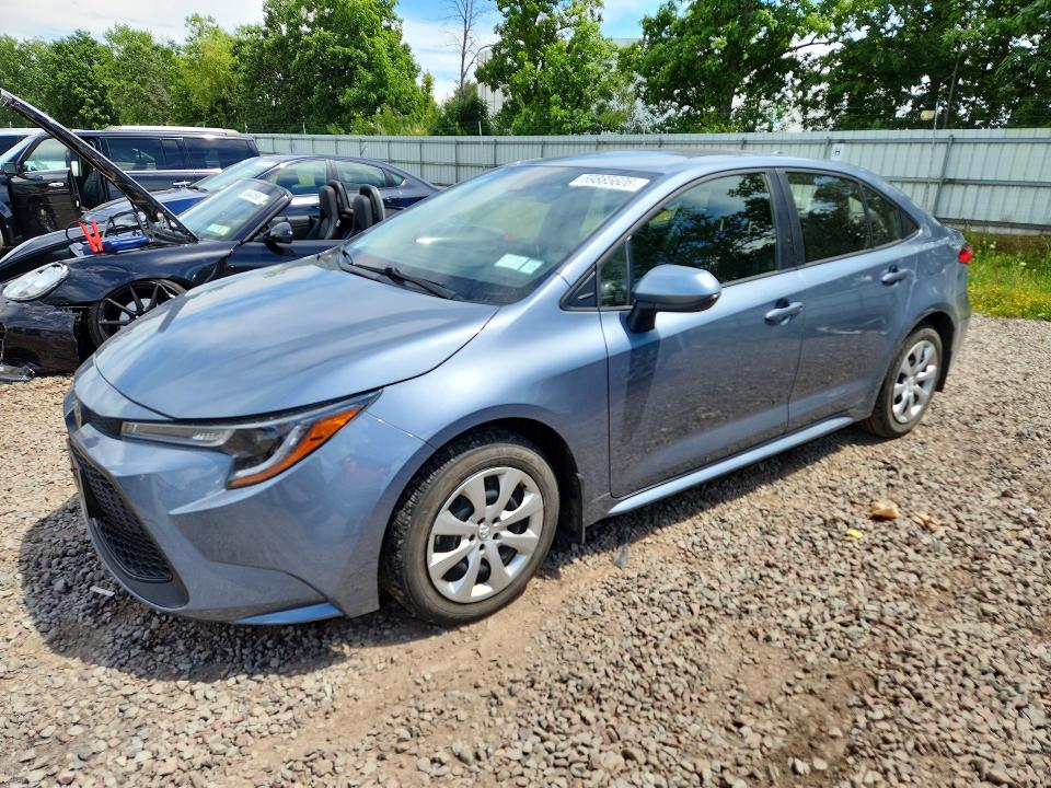 2020 Toyota Corolla VIN JTDEPRAE2LJ081713 COPART salvage auction — REAR END, Ny - Mv-907A Salvage Certificate, sold $5,500 on 2026-07-20 (photo 1)