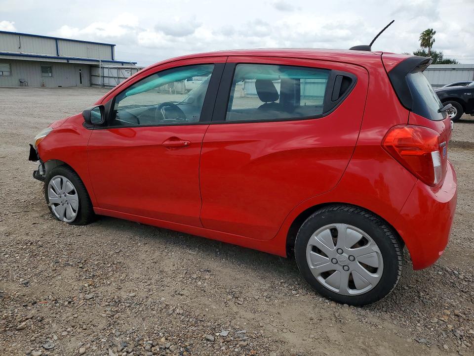 2018 Chevrolet Spark VIN KL8CA6SA5JC479897 COPART salvage auction — ROLLOVER, Tx - Salvage Vehicle Title, sold $1,050 on 2026-07-29 (photo 2)