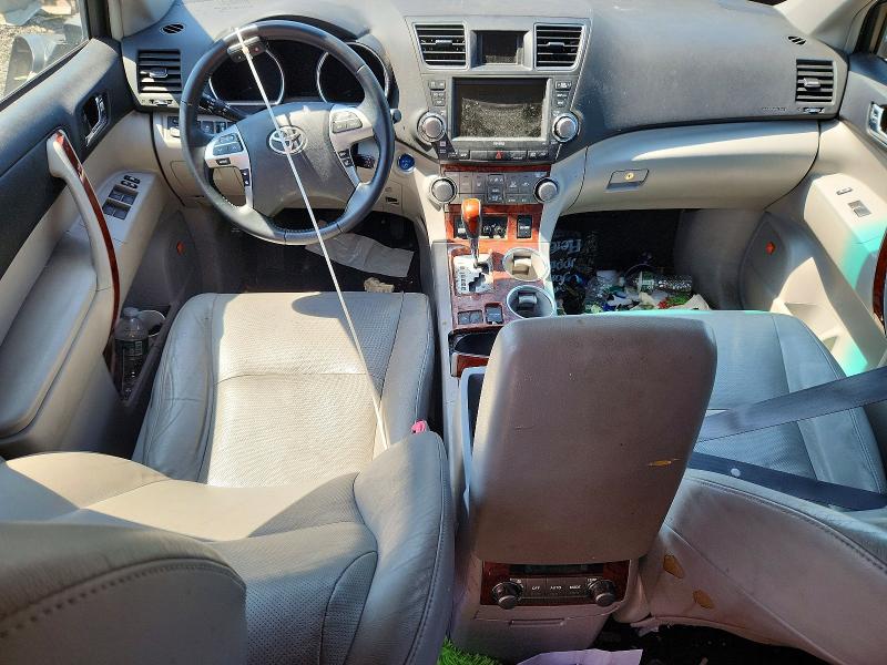 2011 Toyota Highlander hybrid VIN JTEDC3EH9B2002891 COPART salvage auction — FRONT END, Ct - Certificate Of Title (P), sold $125 on 2026-07-29 (photo 8)