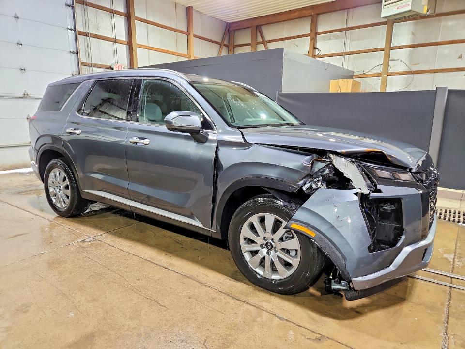 2025 Hyundai Palisade VIN KM8R2DGE8SU949362 COPART salvage auction — FRONT END, Oh - Certificate Of Title (P), sold $100 on 2026-07-22 (photo 4)