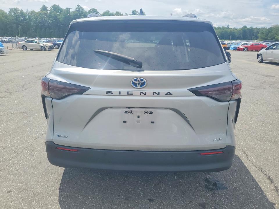 2025 Toyota Sienna VIN 5TDYRKEC2SS228752 COPART salvage auction — SIDE, FL - CERTIFICATE OF TITLE, sold $9,600 on 2026-07-27 (photo 6)