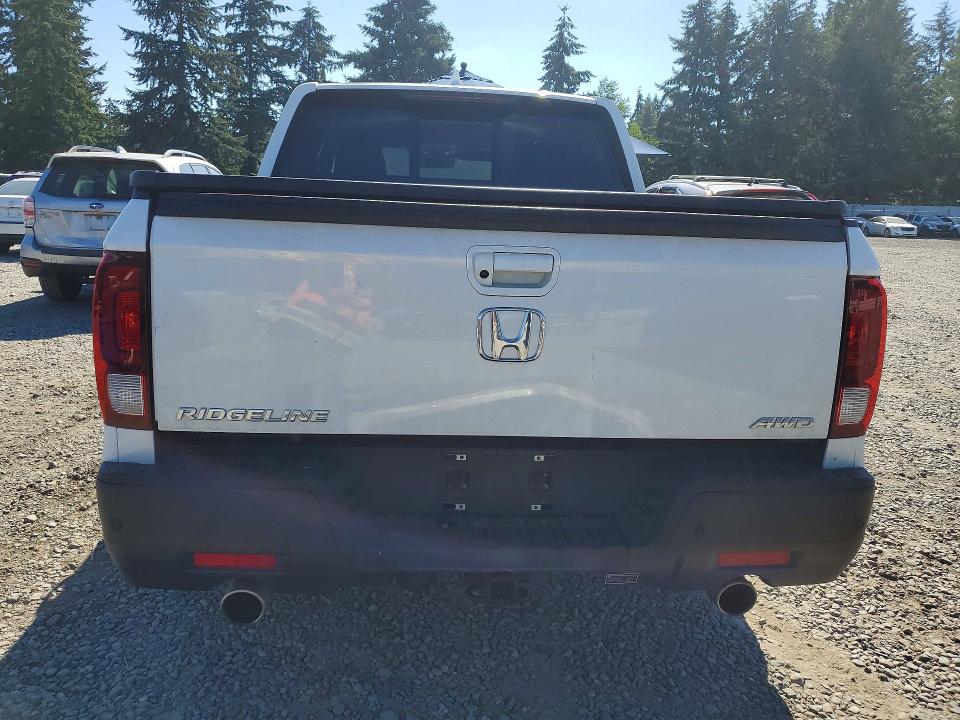 2022 Honda Ridgeline VIN 5FPYK3F71NB035049 COPART salvage auction — FRONT END, WA - BILL OF SALE, sold $10,200 on 2026-07-17 (photo 6)