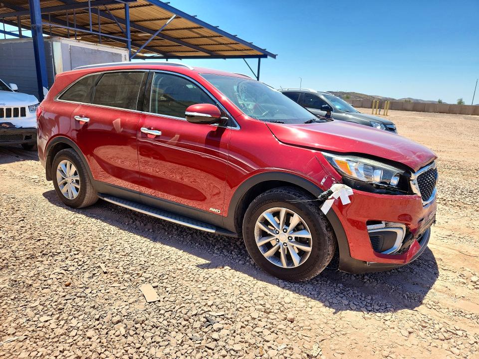 2016 Kia Sorento VIN 5XYPGDA34GG035445 COPART salvage auction — FRONT END, Az - Cert Of Title - Salvage, sold $3,300 on 2026-07-09 (photo 4)