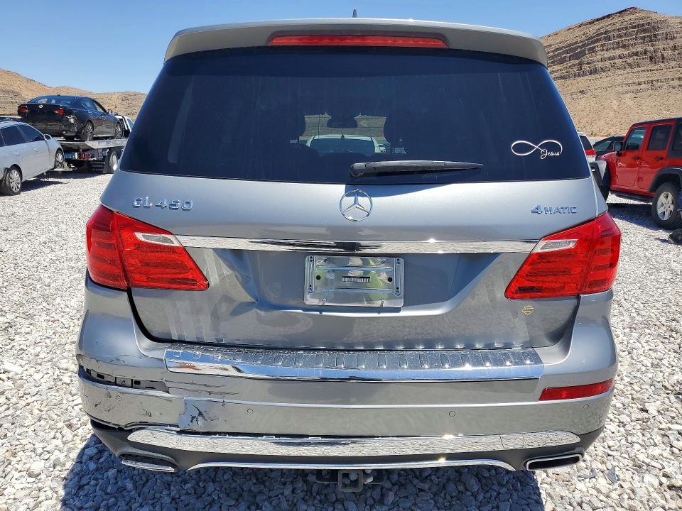 2015 Mercedes-benz Gl-klasse VIN 4JGDF6EE9FA464295 COPART salvage auction — REAR END, Nv - Salvage Title, sold $3,750 on 2026-07-22 (photo 6)