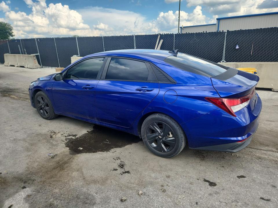 2022 Hyundai Elantra VIN KMHLM4AG4NU312967 COPART salvage auction — SIDE, Fl - Cert Of Title Slvg Rebuildable, sold $375 on 2026-07-28 (photo 2)