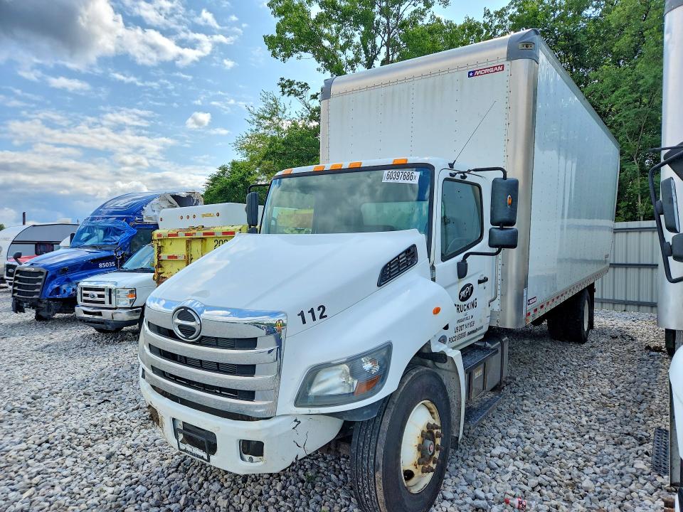 2020 Hino 258/268 VIN 5PVNJ8JV6L4S76434 COPART salvage auction — ALL OVER, OH - CERT OF TITLE-SALVAGE, sold $125 on 2026-07-29 (photo 1)