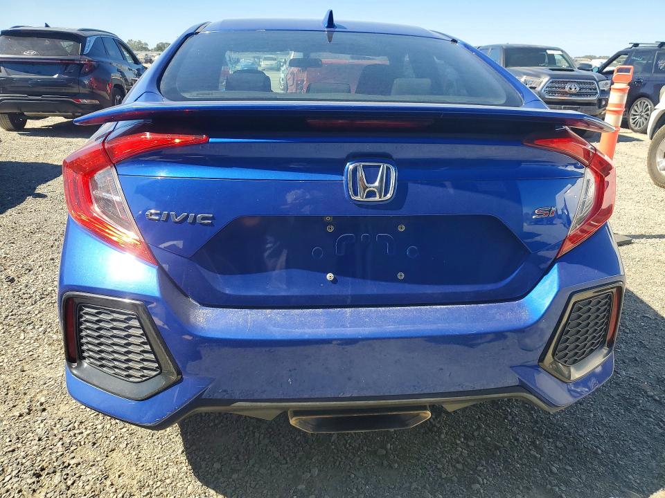 2018 Honda Civic VIN 2HGFC1E55JH702194 COPART salvage auction — MINOR DENT/SCRATCHES, Ca - Dis/Dlr/Exp Only Clean Title, sold $12,100 on 2026-07-30 (photo 6)