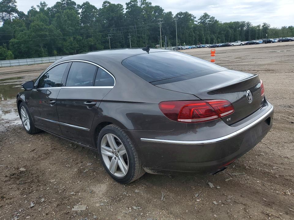 2015 Volkswagen Passat cc VIN WVWBP7AN7FE813791 COPART salvage auction — FRONT END, LA - CERT OF TITLE-SALVAGE, sold $200 on 2026-07-28 (photo 2)