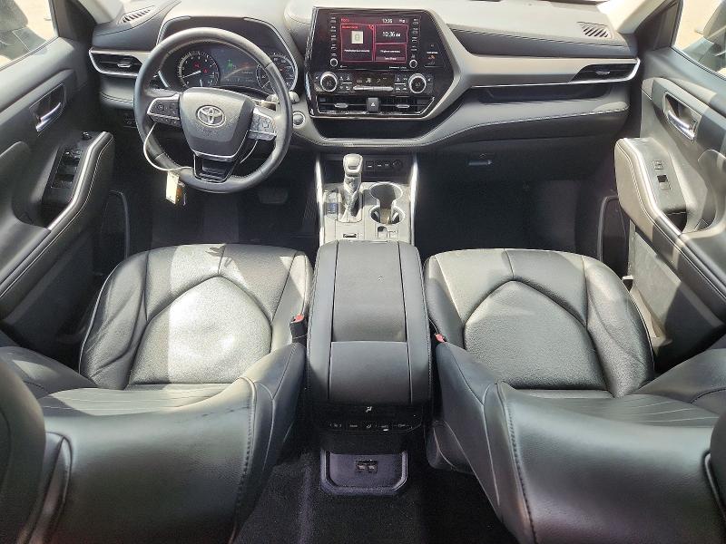 2020 Toyota Highlander VIN 5TDGZRAHXLS007410 COPART salvage auction — NORMAL WEAR, LA - CERTIFICATE OF TITLE, sold $3,300 on 2026-07-24 (photo 8)
