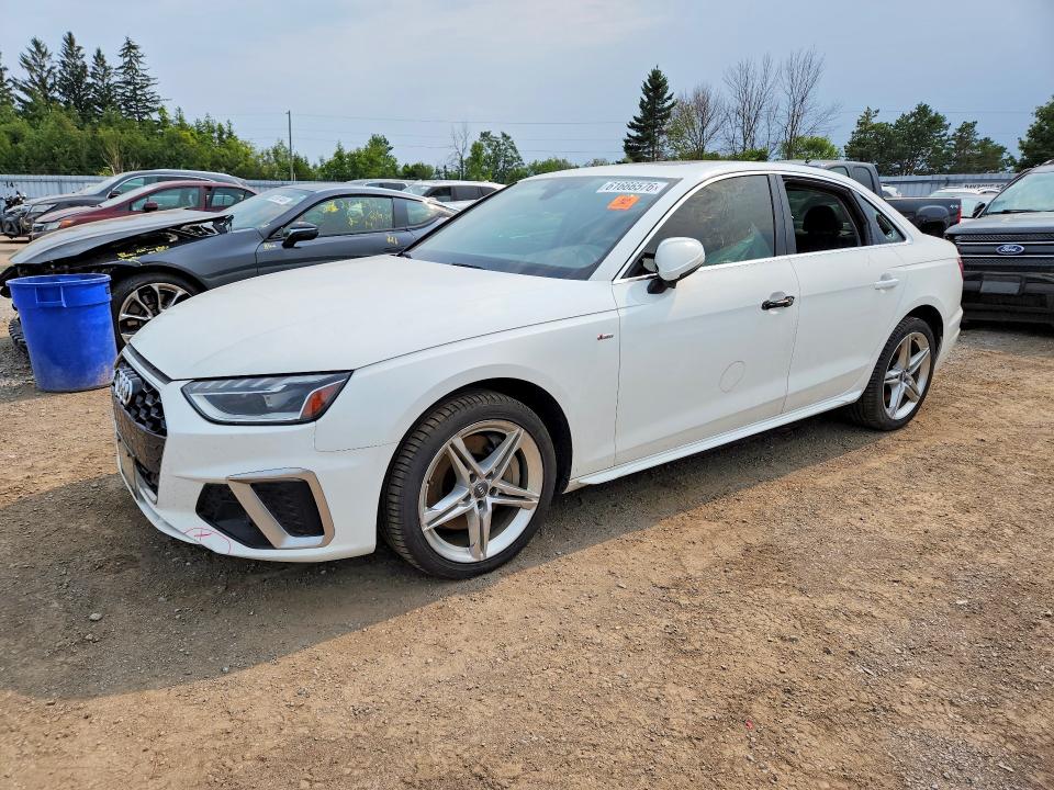 2020 Audi A4 VIN WAUENAF47LN007958 — COPART salvage auction photo