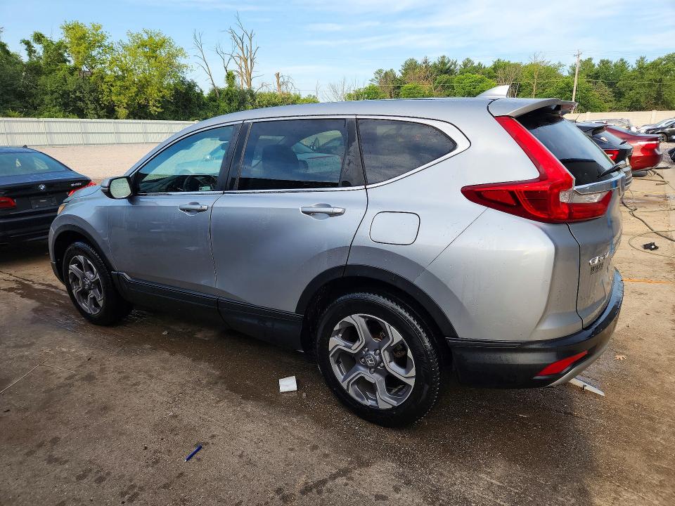2018 Honda Cr-v VIN 7FARW2H50JE099542 COPART salvage auction — HAIL, Wi - Certificate Of Title, sold $8,300 on 2026-07-27 (photo 2)