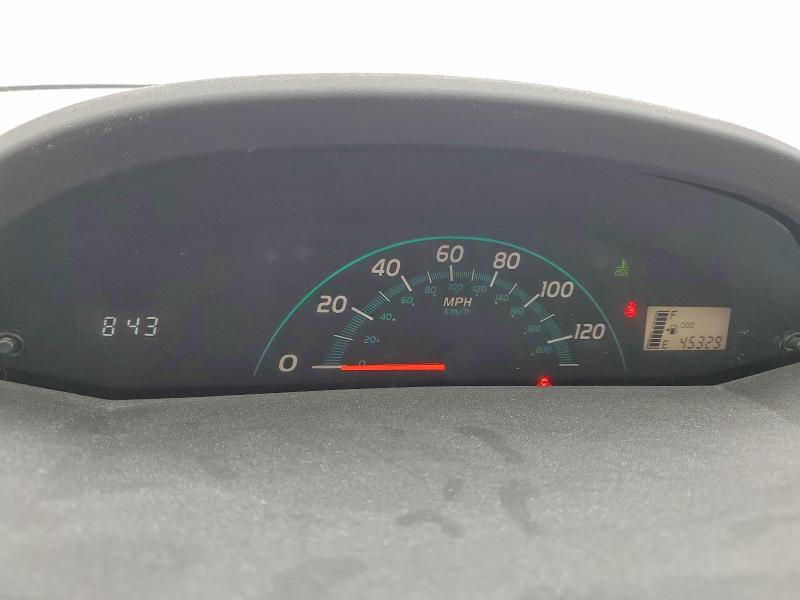 2007 Toyota Yaris VIN JTDJT923375065834 COPART salvage auction — FRONT END, Ca - Salvage Certificate, sold $700 on 2026-08-13 (photo 9)