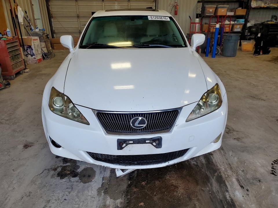 2008 Lexus Is 250 VIN JTHBK262685080537 COPART salvage auction — REAR END, Tx - Cert Of Title-Rebuilt Salvage, sold $2,151 on 2026-07-24 (photo 5)