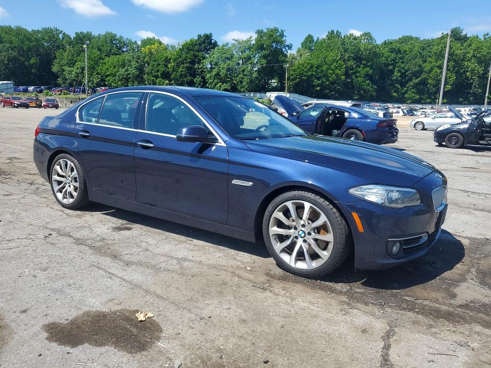 2014 BMW 5er VIN WBAFV3C5XEDZ33700 COPART salvage auction — UNDERCARRIAGE, Ny - Mv-907A Salvage Certificate, sold $5,900 on 2026-07-14 (photo 4)