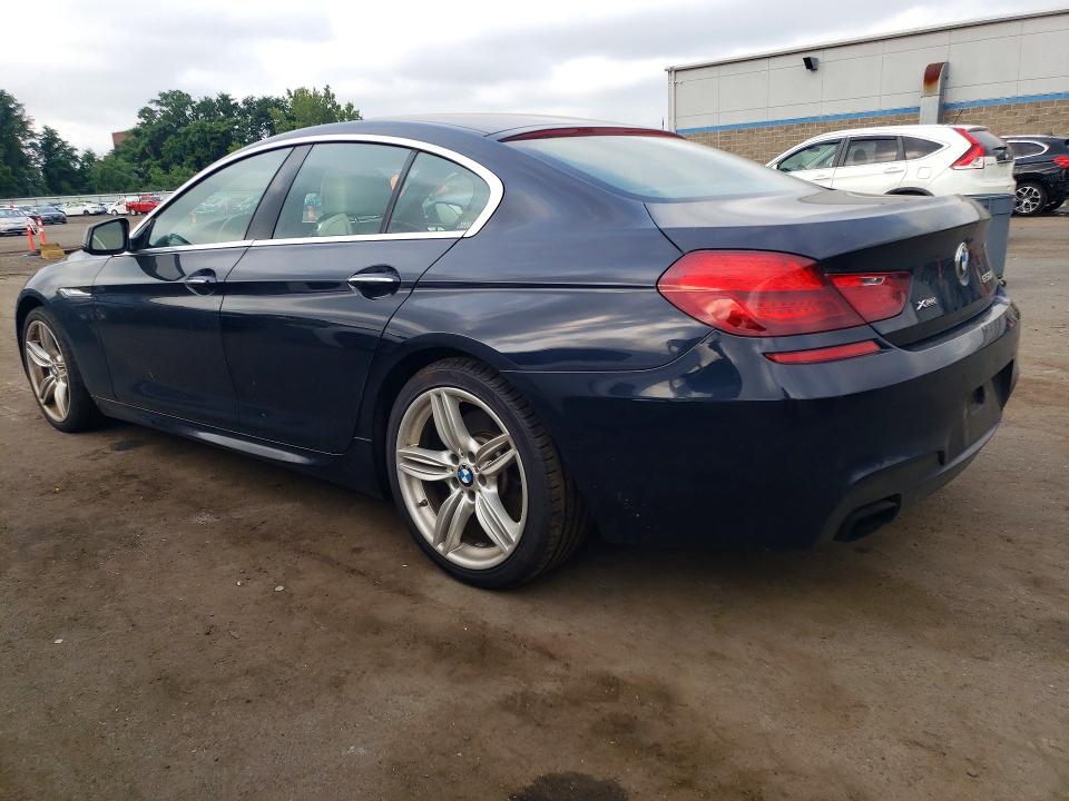 2013 BMW 6 series VIN WBA6B4C58DD098029 COPART salvage auction — MINOR DENT/SCRATCHES, Ct - Certificate Of Title, sold $1,950 on 2026-07-31 (photo 2)