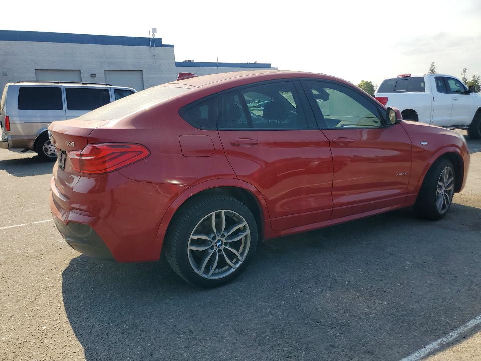 2015 BMW X4 VIN 5UXXW3C56F0F88650 COPART salvage auction — MECHANICAL, Mn - Certificate Of Title, sold $1,000 on 2026-07-28 (photo 3)