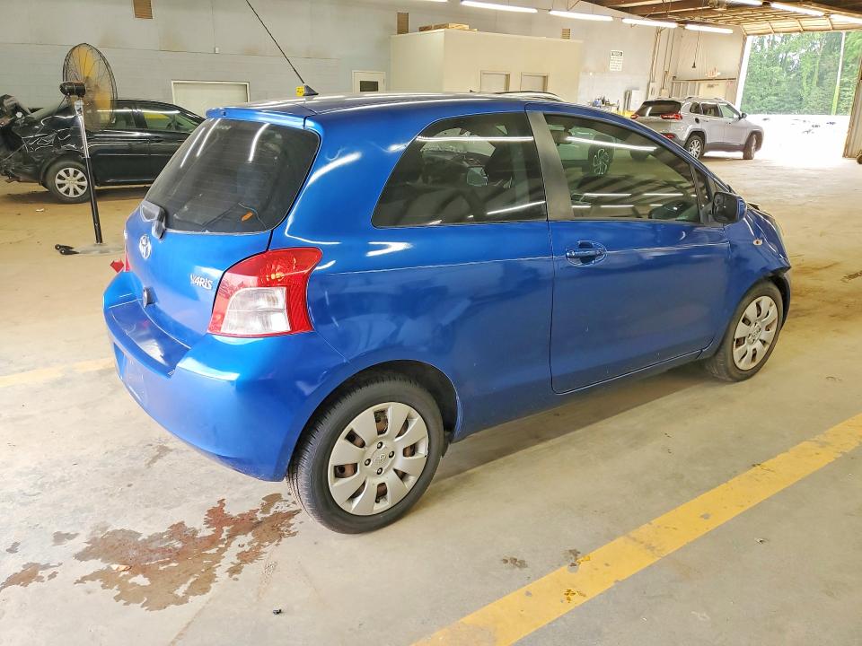 2007 Toyota Yaris VIN JTDJT923175100581 COPART salvage auction — FRONT END, Nc - Dealer Only Clean Title, sold $175 on 2026-07-28 (photo 3)