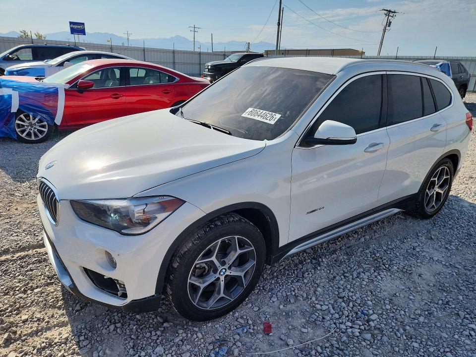 2018 BMW X1 VIN WBXHT3C31J5F89149 COPART salvage auction — MINOR DENT/SCRATCHES, Ca - Certificate Of Title, sold $2,750 on 2026-07-17 (photo 1)