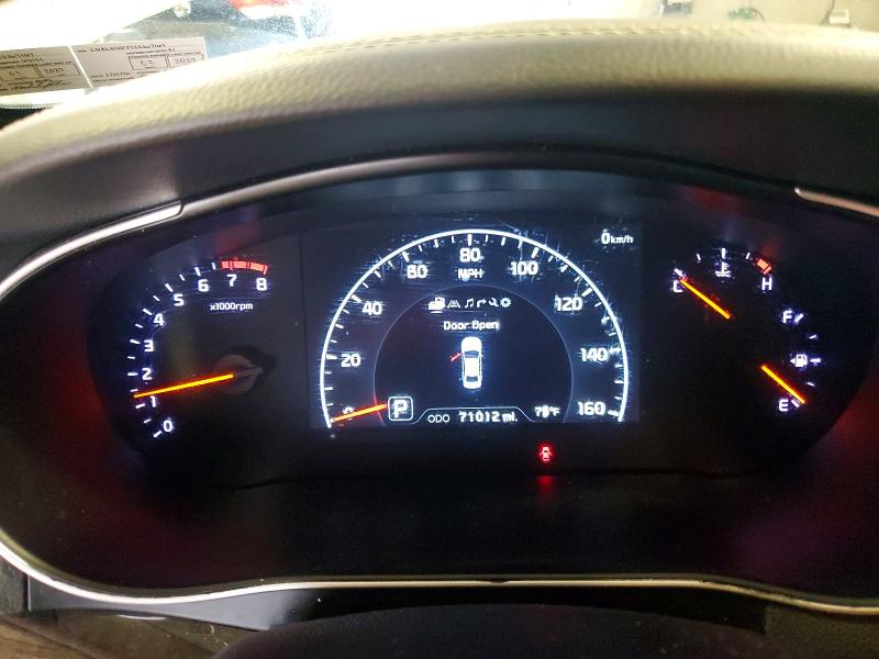 2014 Kia Cadenza VIN KNALN4D77E5167167 COPART salvage auction — MECHANICAL, Pa - Reconstructed Clean, sold $600 on 2026-07-22 (photo 9)