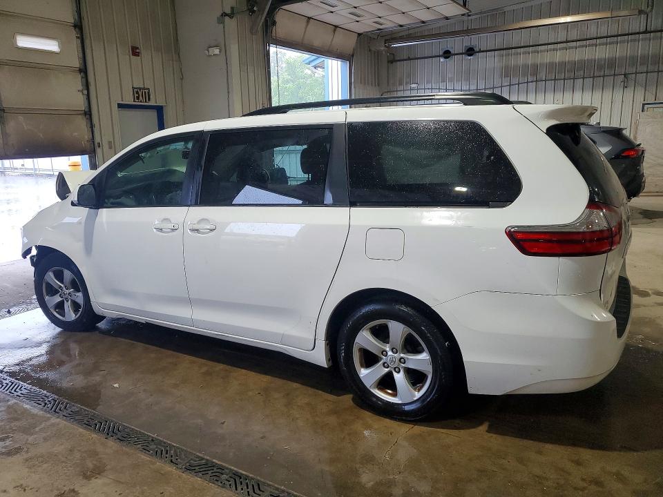 2017 Toyota Sienna VIN 5TDKZ3DC0HS845329 COPART salvage auction — FRONT END, Pa - Certificate Of Salvage, sold $3,850 on 2026-07-27 (photo 2)