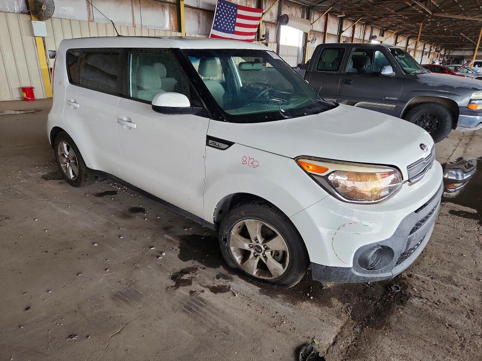 2018 Kia Soul VIN KNDJN2A20J7542628 COPART salvage auction — MINOR DENT/SCRATCHES, Az - Cert Of Title - Salvage, sold $500 on 2026-07-29 (photo 4)