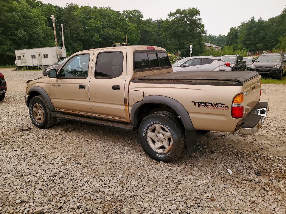 2001 Toyota Tacoma VIN 5TEHN72N31Z739791 COPART salvage auction — NORMAL WEAR, MA - CERTIFICATE OF TITLE, sold $500 on 2026-07-23 (photo 2)