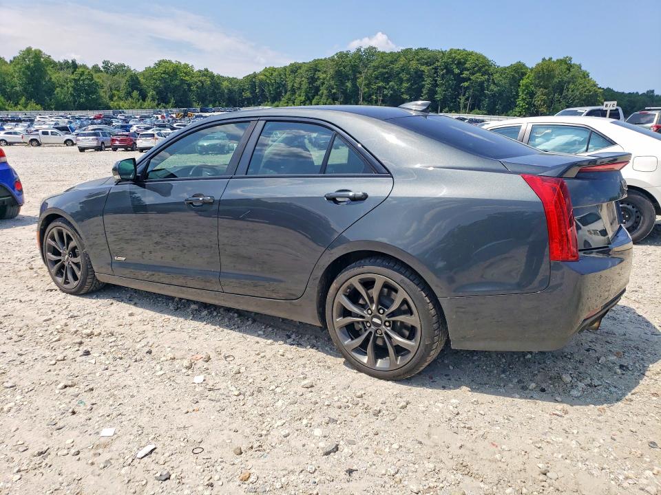 2017 Cadillac Ats VIN 1G6AH5SX4H0191120 COPART salvage auction — REAR END, Ma - Cert Of Title-Salvage, sold $250 on 2026-09-02 (photo 2)