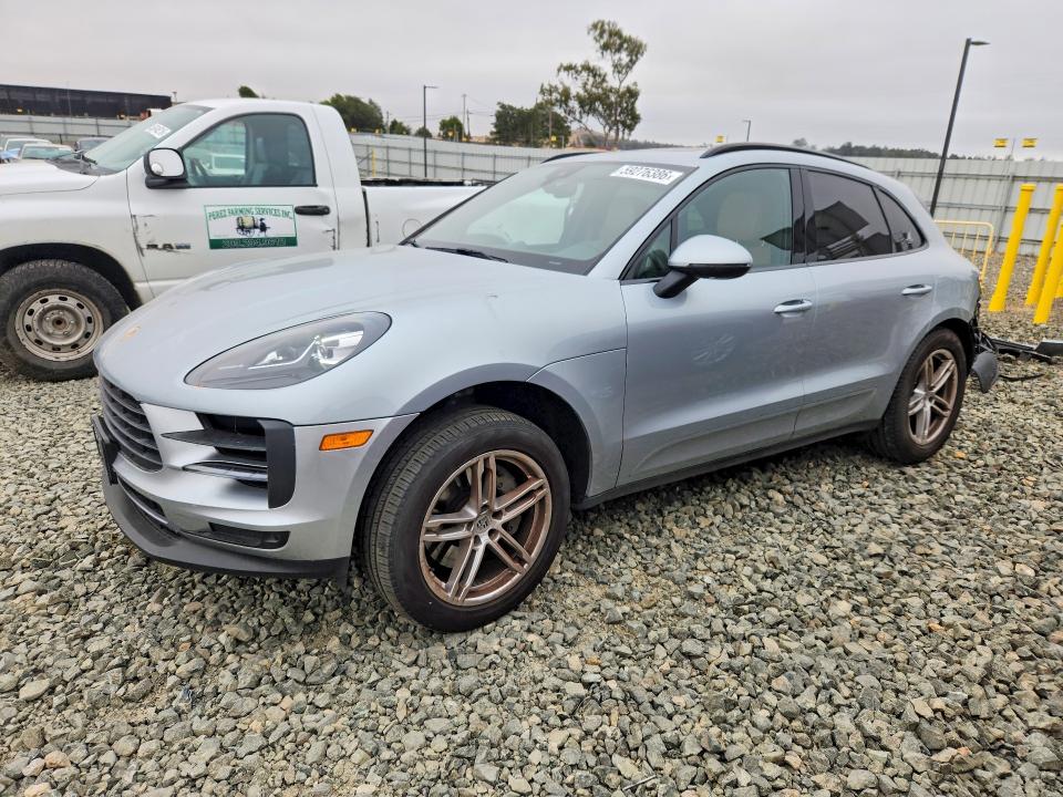 2020 Porsche Macan VIN WP1AB2A55LLB35237 COPART salvage auction — REAR END, Ca - Salvage Certificate, sold $13,400 on 2026-07-16 (photo 1)