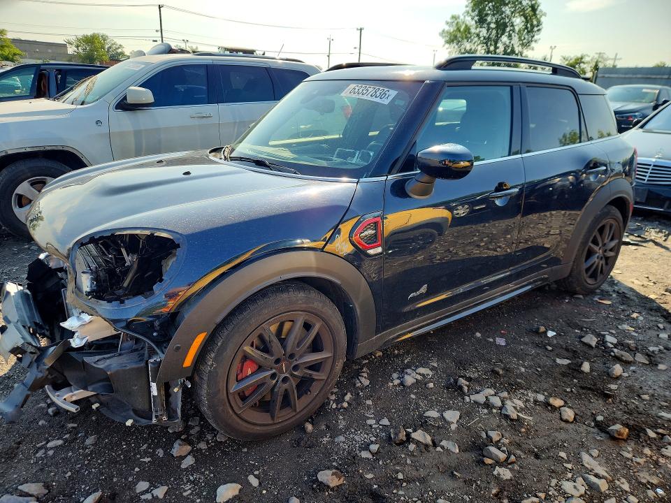 2022 Mini Cooper VIN WMZ33BS08N3N86501 COPART salvage auction — FRONT END, Ny - Mv-907A Salvage Certificate, sold $8,900 on 2026-08-10 (photo 1)