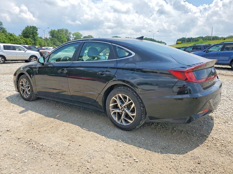 2021 Hyundai Sonata VIN 5NPEL4JA1MH083796 COPART salvage auction — HAIL, Oh - Cert Of Title-Salvage, sold $2,750 on 2026-07-22 (photo 2)