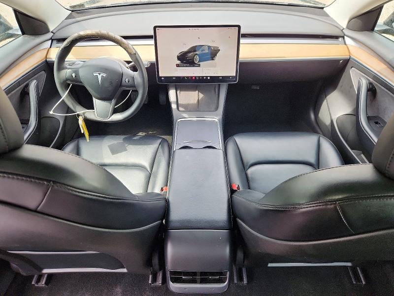 2022 Tesla Model 3 VIN 5YJ3E1EA5NF190098 COPART salvage auction — REAR END, MD - CERTIFICATE OF TITLE, sold $8,200 on 2026-07-20 (photo 8)