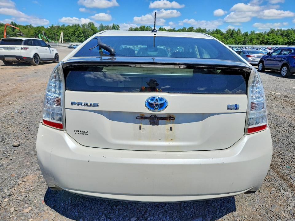 2011 Toyota Prius VIN JTDKN3DU4B1399954 COPART salvage auction — MECHANICAL, Nj - Cert Of Title W/Salvage Histor, sold $2,000 on 2026-07-10 (photo 6)