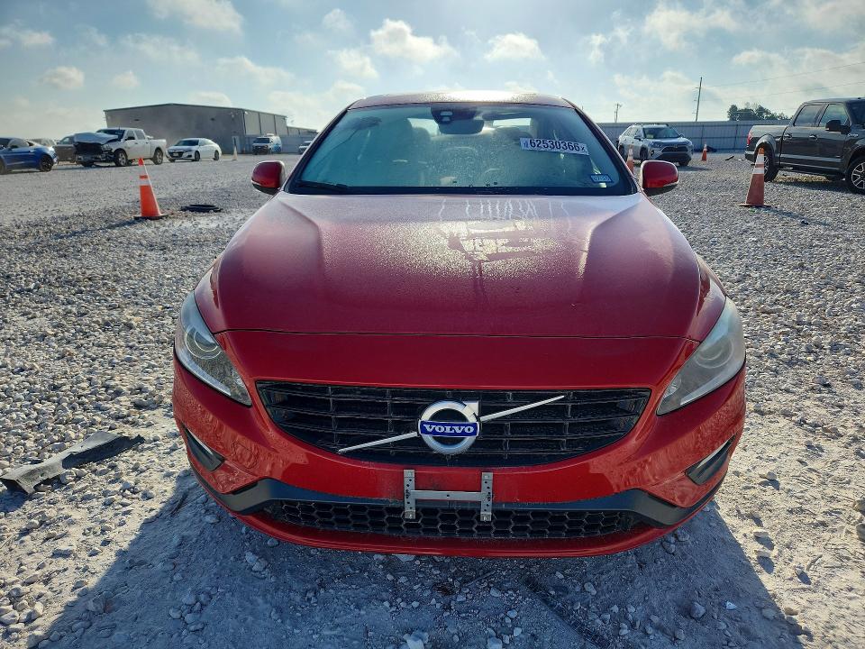2018 Volvo S60 VIN YV126MFL3J2467090 COPART salvage auction — REAR END, Tx - Salvage Vehicle Title, sold $1,050 on 2026-08-06 (photo 5)
