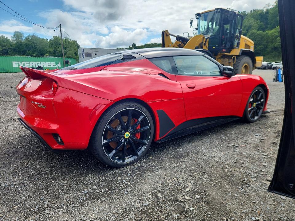 2017 Lotus Evora VIN SCCLMDVN4HHA10753 COPART salvage auction — FRONT END, Nj - Cert Of Title-Salvage, sold $26,000 on 2026-09-03 (photo 3)