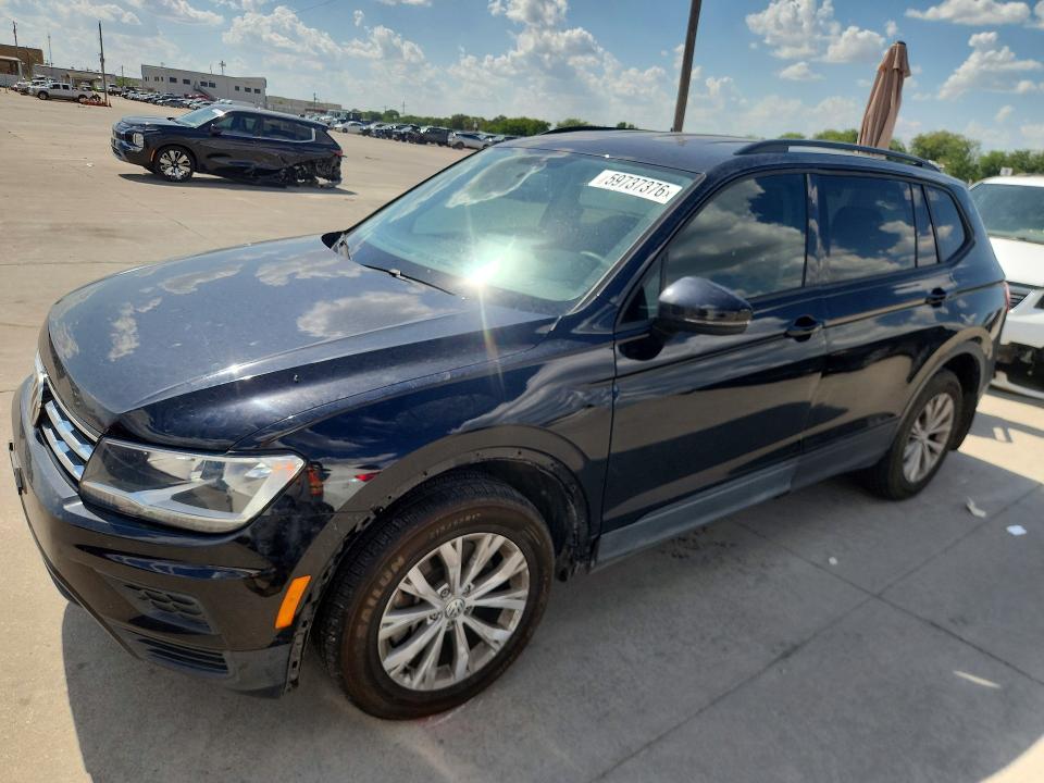 2020 Volkswagen Tiguan VIN 3VV1B7AX1LM052761 COPART salvage auction — NORMAL WEAR, TX - CERTIFICATE OF TITLE, sold $3,600 on 2026-07-27 (photo 1)