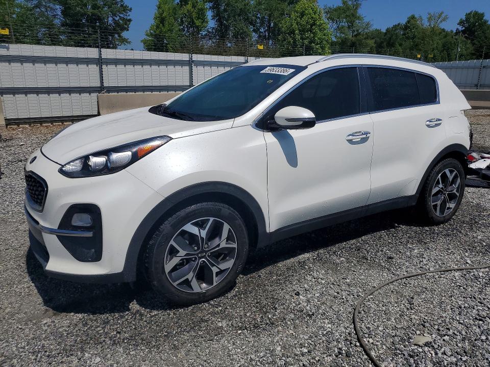 2020 Kia Sportage VIN KNDPN3AC7L7798227 COPART salvage auction — REAR END, Sc - Cert Of Title-Salvage, sold $225 on 2026-07-29 (photo 1)