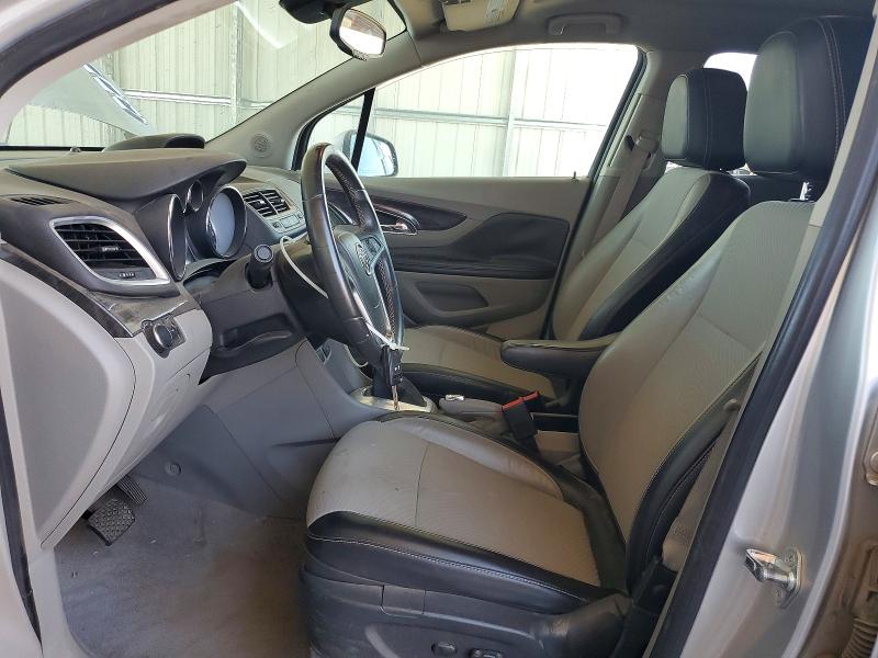 2014 Buick Encore VIN KL4CJASB0EB592584 COPART salvage auction — FRONT END, Ca - Salvage Certificate, sold $1,500 on 2026-07-27 (photo 7)