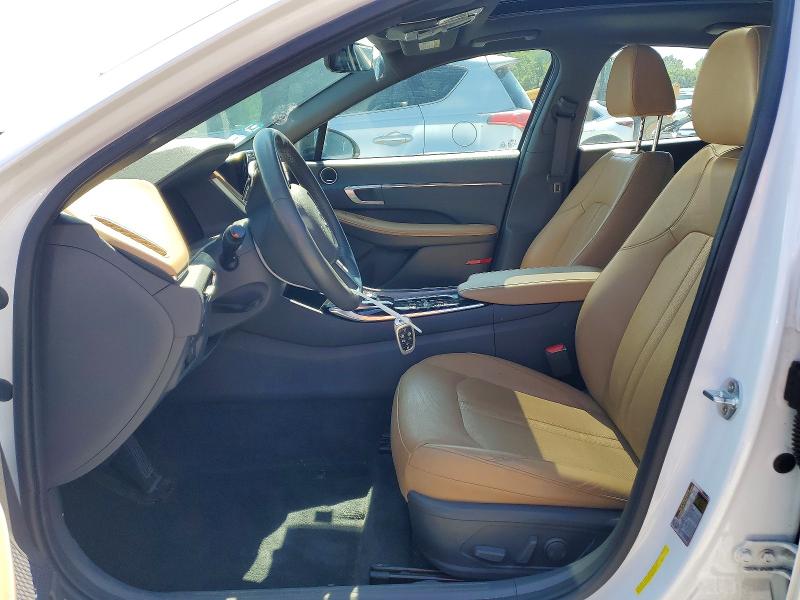 2021 Hyundai Sonata VIN 5NPEH4J24MH104389 COPART salvage auction — FRONT END, MA - CERT OF TITLE-SALVAGE (P), sold $850 on 2026-07-24 (photo 7)