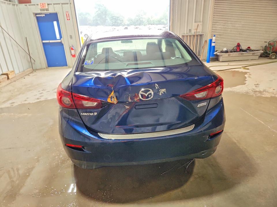 2017 Mazda 3 VIN 3MZBN1U73HM135888 COPART salvage auction — REAR END, Wv - Certificate Of Title, sold $100 on 2026-09-01 (photo 6)