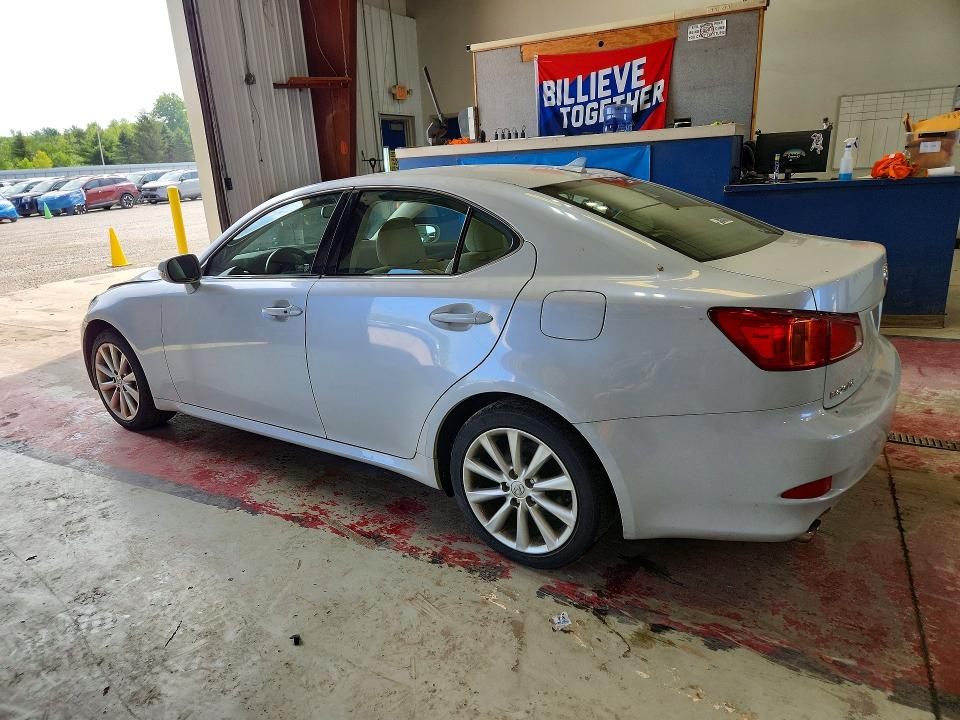 2009 Lexus Is VIN JTHCK262X92029839 COPART salvage auction — FRONT END, Pa - Certificate Of Salvage, sold $450 on 2026-07-20 (photo 2)