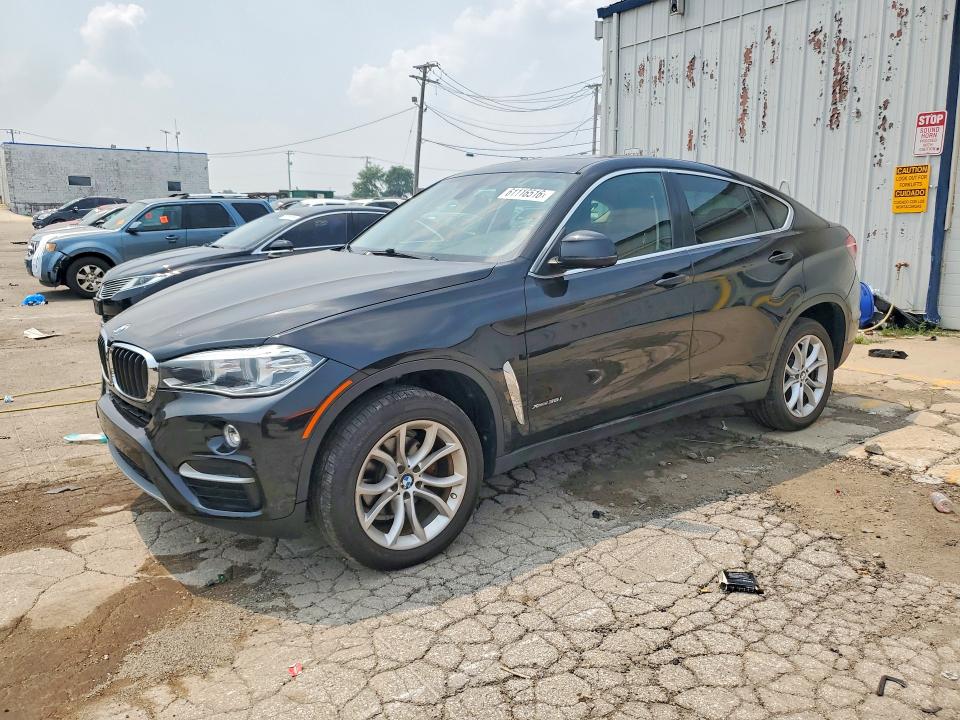 2015 BMW X6 VIN 5UXKU2C58F0F95271 — COPART salvage auction photo