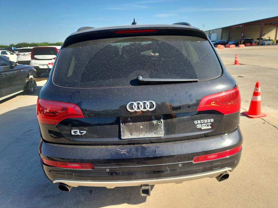 2015 Audi Q7 VIN WA1LGAFEXFD025890 COPART salvage auction — FRONT END, Tx - Salvage Vehicle Title, sold $1,750 on 2026-07-16 (photo 6)