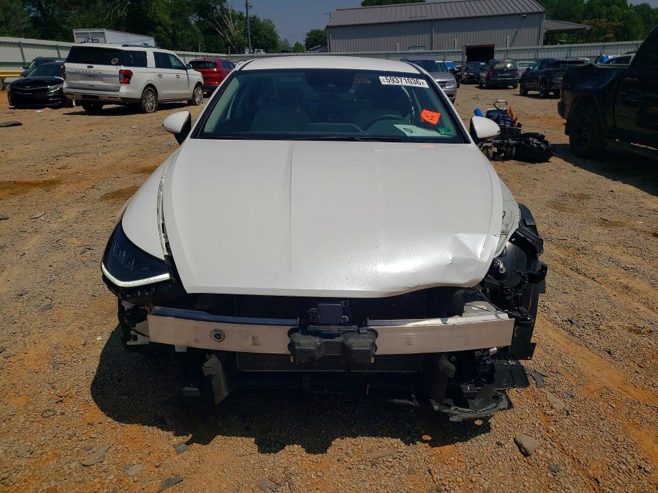 2022 Hyundai Sonata VIN KMHL64JAXNA210659 COPART salvage auction — FRONT END, Va - Cert Of Title - Salvage, sold $4,900 on 2026-07-31 (photo 5)