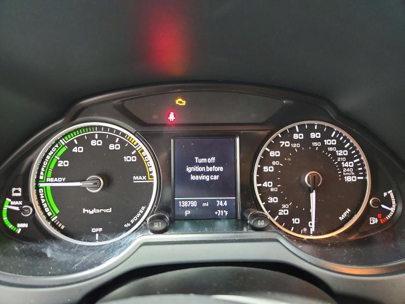 2014 Audi Q5 VIN WA1C8AFP2EA069283 COPART salvage auction — MINOR DENT/SCRATCHES, Ca - Dis/Dlr/Exp Only Clean Title, sold $2,800 on 2026-07-31 (photo 9)