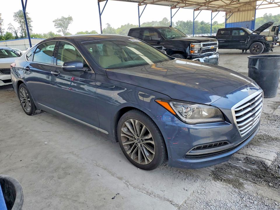 2015 Hyundai VIN KMHGN4JE5FU014605 COPART salvage auction — FRONT END, Ga - Cert Of Title-Salvage, sold $550 on 2026-07-30 (photo 4)