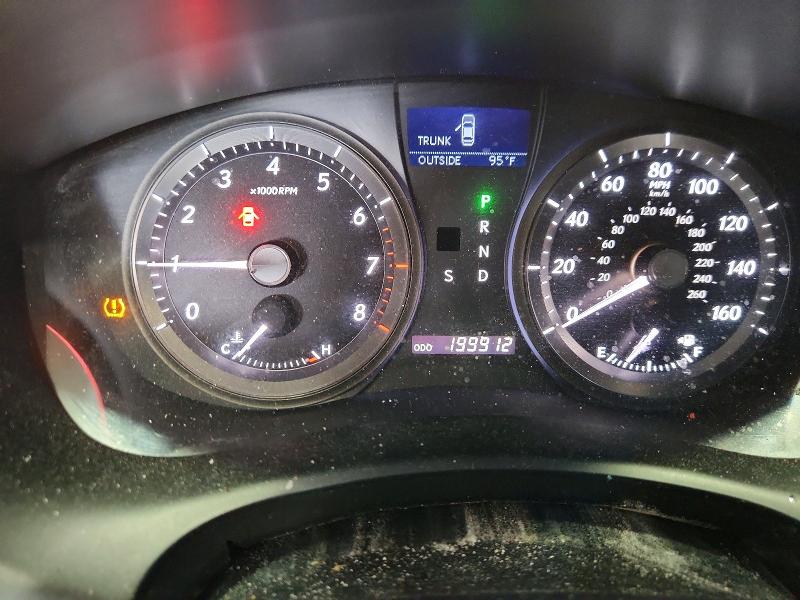 2008 Lexus Es 350 VIN JTHBJ46G182173283 COPART salvage auction — FRONT END, VA - CERT OF TITLE - SALVAGE, sold $225 on 2026-07-24 (photo 9)