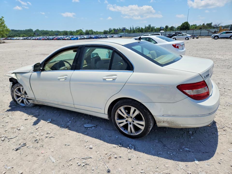 2008 Mercedes-benz C-klasse VIN WDDGF81X08F112061 COPART salvage auction — UNDERCARRIAGE, Il - Salvage Certificate, sold $550 on 2026-08-05 (photo 2)