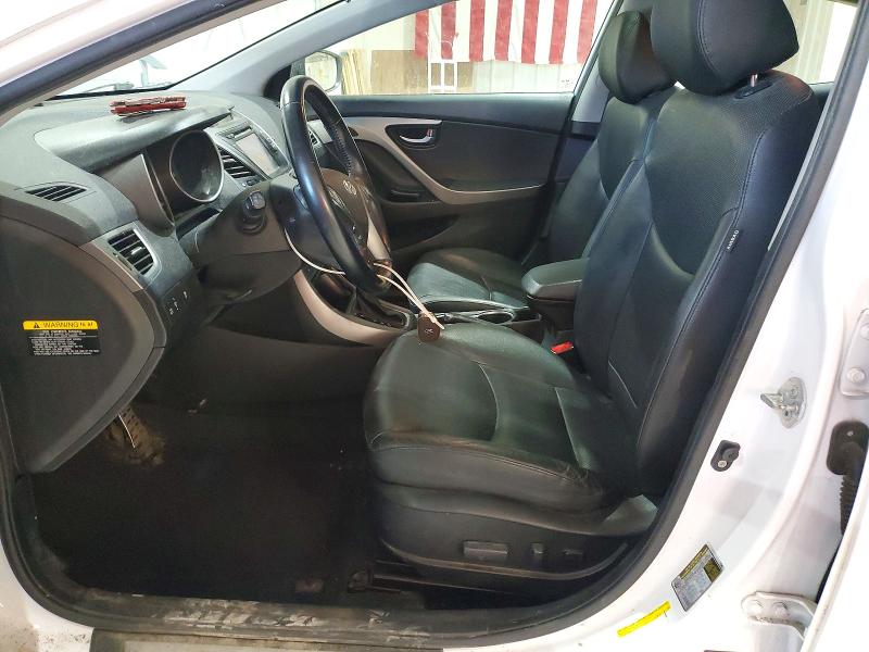 2015 Hyundai Elantra VIN KMHDH4AH9FU233233 COPART salvage auction — FRONT END, Ny - Mv-907A Salvage Certificate, sold $1,300 on 2026-07-20 (photo 7)