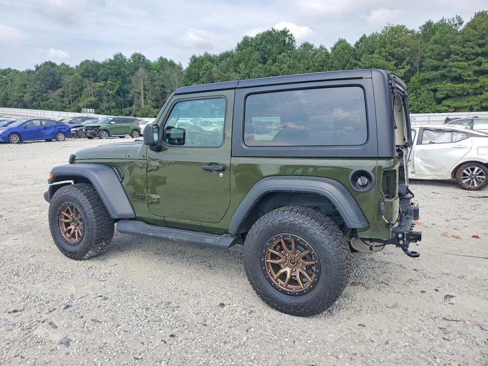 2023 Jeep Wrangler / VIN 1C4HJXAGXPW681554 COPART salvage auction — REAR END, Salvage Title, sold $550 on 2026-07-29 (photo 2)